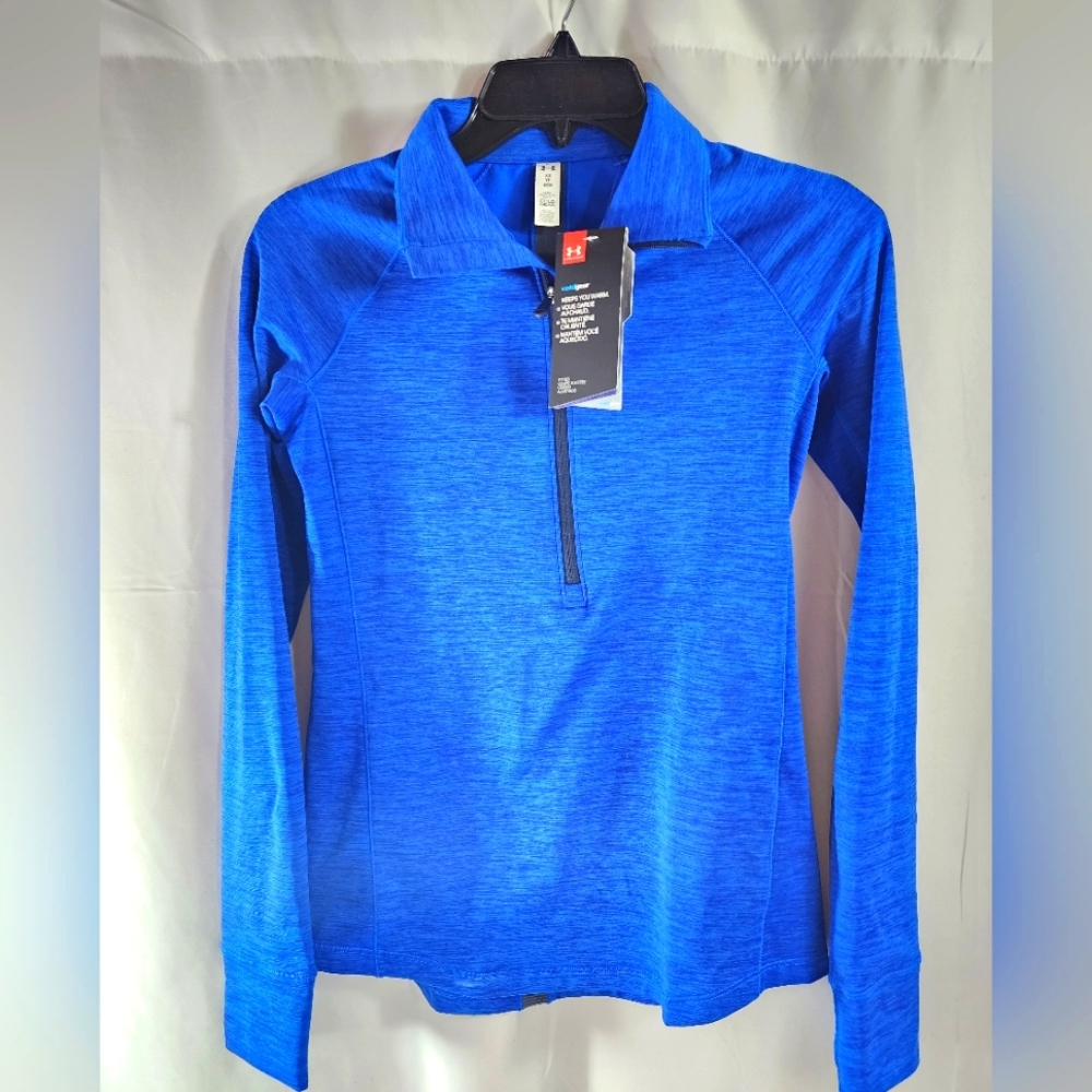 Under Armour women's bright blue xs light weight pullover jacket